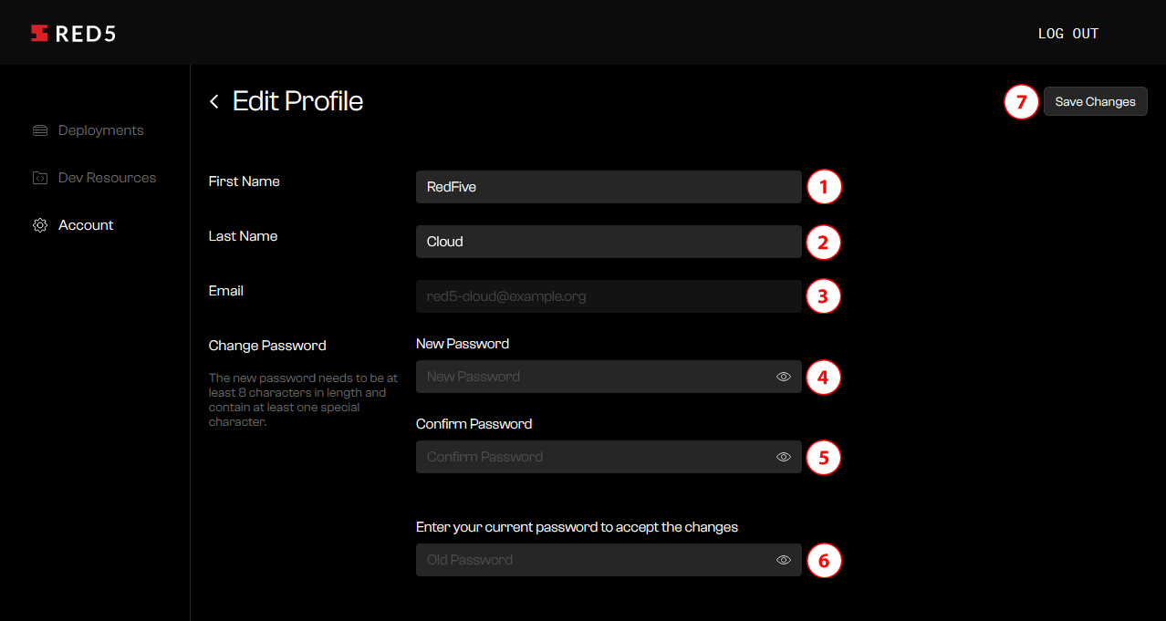 Edit Profile