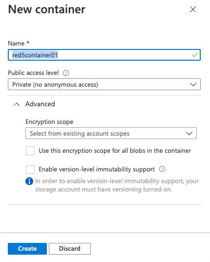 create-container