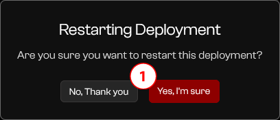 Restart Deployment
