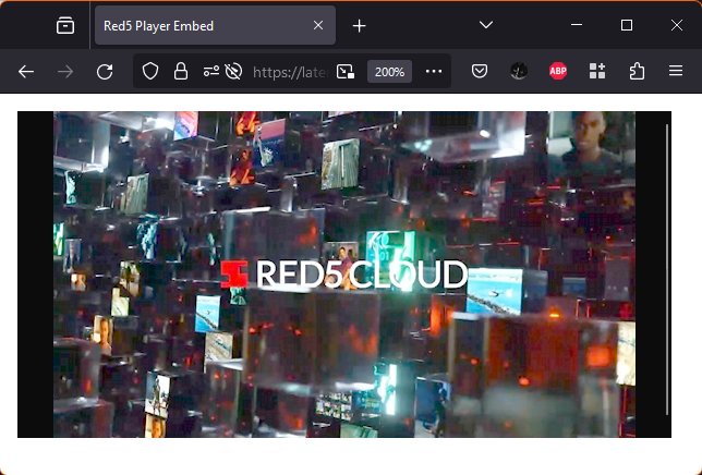 Red5 Cloud Player
